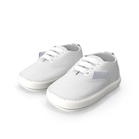 White Child Unisex Sneakers PNG & PSD Images