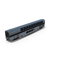 Double Decker Rail Car PNG & PSD Images