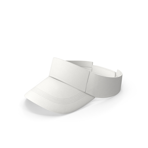 White Visor Hat PNG & PSD Images