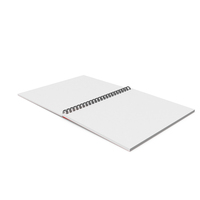 Open Notebook Red PNG & PSD Images