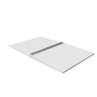 Open Notebook White PNG & PSD Images