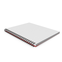 Open Notebook Red PNG & PSD Images