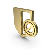 Protection Deactivated Symbol PNG & PSD Images