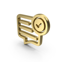 Approved Speech Bubble Symbol PNG & PSD Images