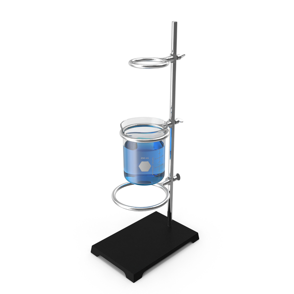 Ring Stand with Beaker 250ml PNG & PSD Images
