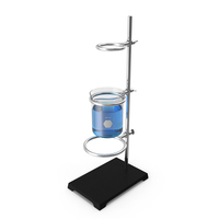 Ring Stand with Beaker 250ml PNG & PSD Images