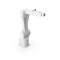 Robot Arm Kuka R1100 White PNG & PSD Images
