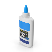 School Glue Bottle 200g PNG & PSD Images