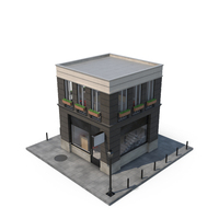 Small Office Building Fur PNG & PSD Images
