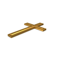 Crucifix Gold PNG & PSD Images