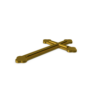 Gold Crucifix PNG & PSD Images