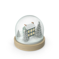Snow Ball House PNG & PSD Images