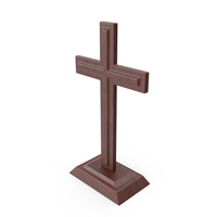 Desk Crucifix Wood PNG & PSD Images