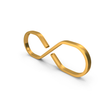 Gold Infinite Icon PNG & PSD Images