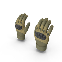 Armor Gloves Khaki Fur PNG & PSD Images