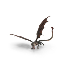 Flying Mythical Dragon PNG & PSD Images