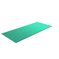 Gradient Green Fitness Mat PNG & PSD Images