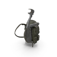 Military Backpack With Manipulator PNG & PSD Images
