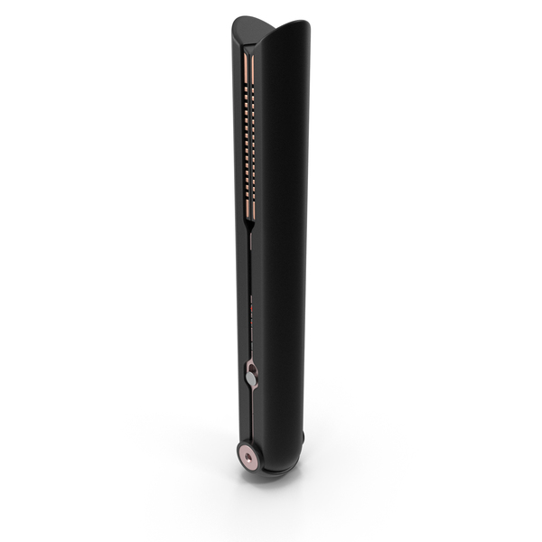 Wireless Hair Straightener Black Closed State PNG & PSD Images