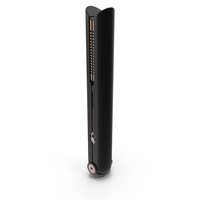 Wireless Hair Straightener Black Closed State PNG & PSD Images