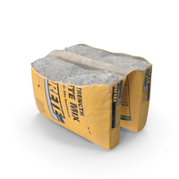 Open Bag Cement Quikrete 80 Lb PNG & PSD Images