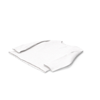 White Toddler Long Sleeve Shirt Flat PNG & PSD Images