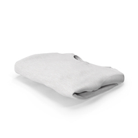 White Toddler Long Sleeved Folded Shirt PNG & PSD Images
