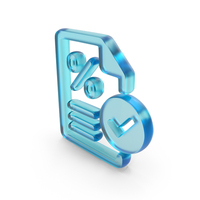Glass File Analysis Symbol PNG & PSD Images