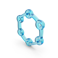 Glass Atom Line Symbol PNG & PSD Images