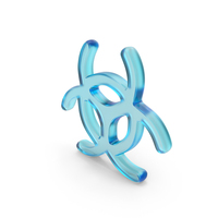 Glass Biohazard Symbol PNG & PSD Images