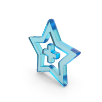 Glass Favorite Symbol PNG & PSD Images