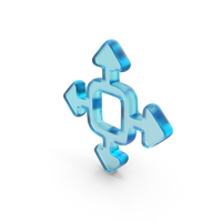 Glass Move Shape Symbol PNG & PSD Images