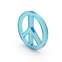 Glass Peace Symbol PNG & PSD Images