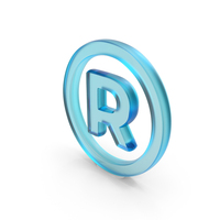 Registered Symbol Glass PNG & PSD Images