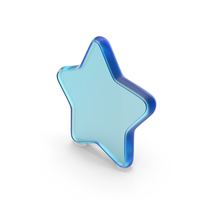 Star Fill Symbol Glass PNG & PSD Images