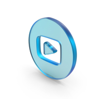 Youtube Circular Logo Symbol Glass PNG & PSD Images