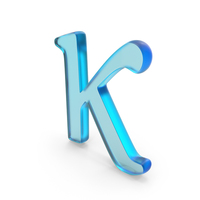 Glass Kappa Greek Symbol PNG & PSD Images