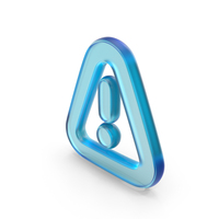 Glass Warning Symbol PNG & PSD Images