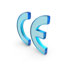 Glass CE Mark Symbol PNG & PSD Images