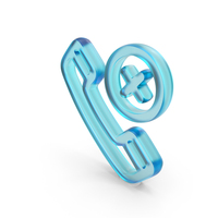 Glass Decline Phone Call Symbol PNG & PSD Images