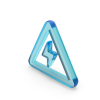 Glass High Voltage Symbol PNG & PSD Images