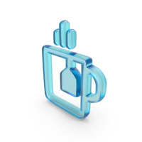Glass Hot Drink Symbol PNG & PSD Images