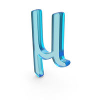 Glass Mu Greek Symbol PNG & PSD Images