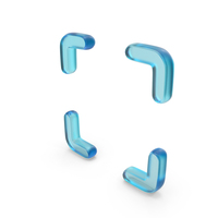 Glass Scan Symbol PNG & PSD Images