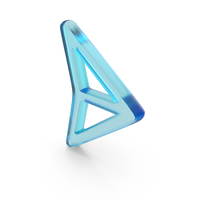 Glass Send Message Symbol PNG & PSD Images