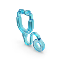Glass Stethoscope Medical Symbol PNG & PSD Images