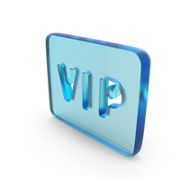Glass Vip Card Symbol PNG & PSD Images