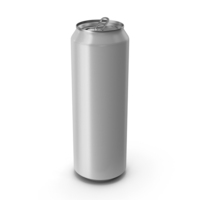 Opened White Beverage Standard Can 568ML PNG & PSD Images