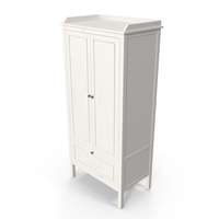 Wardrobe Children For Room IKEA SUNDVIK White PNG & PSD Images