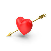 Heart with Arrow PNG & PSD Images